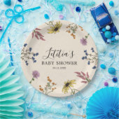  Bord van Baby shower van wilde bloemen (Feest)