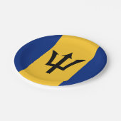 Bord van Barbados-vlagpapier (Gekanteld)