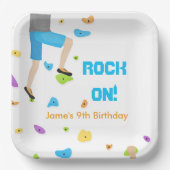 Bord van Colorful Rock-climax (Voorkant)