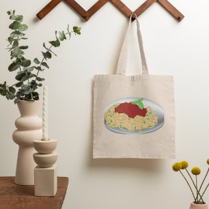 Bord van de Canvas tas Spaghetti