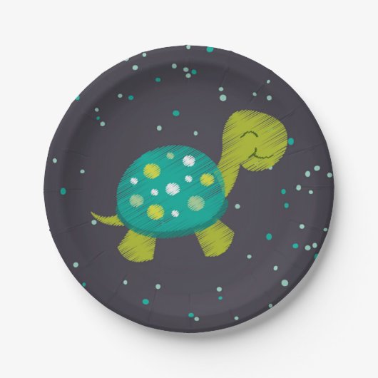 Bord van de Groene Chalkboardschildpad (Voorkant)