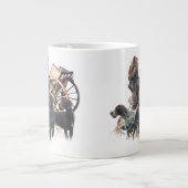 Bord van de kruising met de kruising extra grote beker (Voorkant)