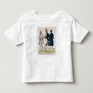Bord van de mode waarin mannelijke kleding wordt a kinder shirts
