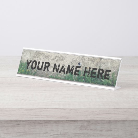 Bord van de Naam Bureau Naambordje (Voorkant)