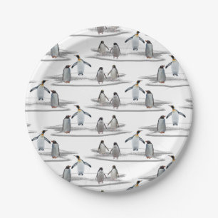 Bord van de partij Penguin Iceberg