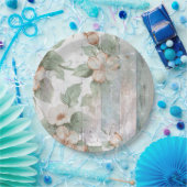  Bord van Floral & Hout Shabby Chic Paper (Feest)