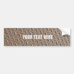 Bord van geroosterde controleurs, gemaakt van staa bumpersticker