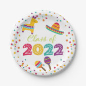Bord van het Afstuderen Fiesta - Sombrero (wit) (Voorkant)