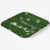 Bord van het groenste sinterkletsenhoed en het ren (Gebogen)