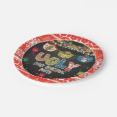 Bord van het Ugly Mask Kerstparty (Gekanteld)