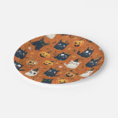 Bord van Holloweenpapier (Gekanteld)