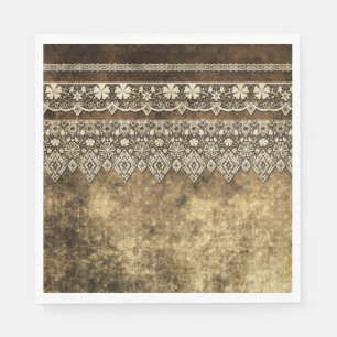 bord van  kant servet