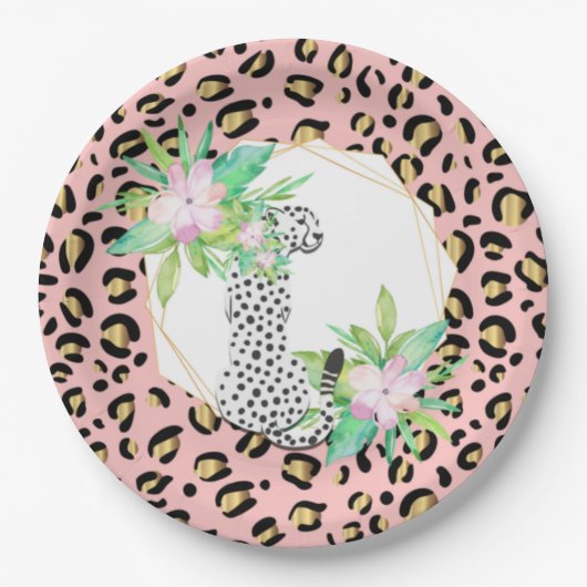Bord van Leopard Print Party (Voorkant)