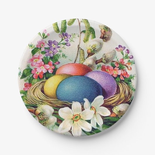 bord van  paaseieren (Voorkant)
