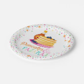 Bord van pannenkoeken en pyjama's (Gekanteld)