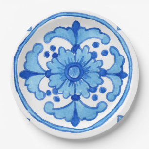 Bord van papierpartjes met P1-blauw chassis voor k