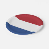 Bord van patriottisch papier met vlag van Nederlan (Gekanteld)