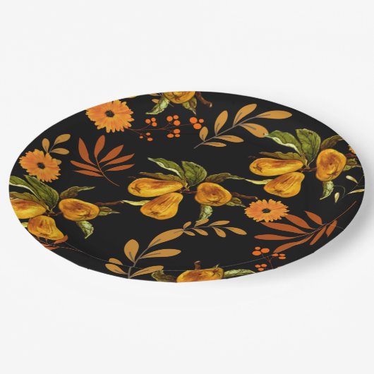 Bord van peulvruchten en van Berry/Herfst van Than (Gekanteld)