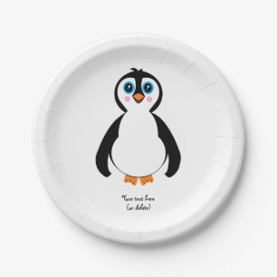 Bord van pinguïn-papier