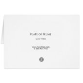 Bord van Plums (Achterkant Horizontaal)