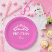 Bord van prinses met naam (Feest)