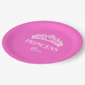 Bord van prinses met naam (Gekanteld)