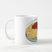 Bord van Spaghetti Bolognaise Mok (Links)