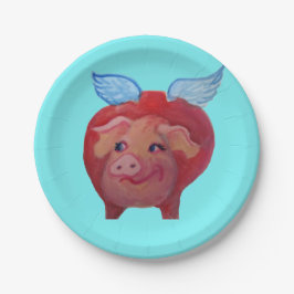 bord van vliegend varkenspapier