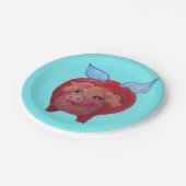 bord van vliegend varkenspapier (Gekanteld)