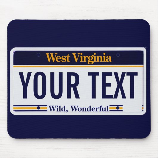 Bord van West Virginia Muismat (Voorkant)