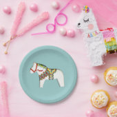 Bord van witte paarden (Feest)