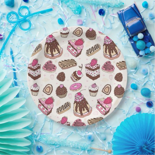 Bord van zoet verwerkt papier (Feest)