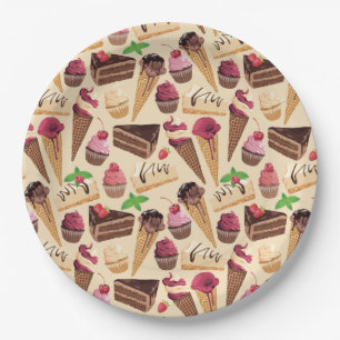 Bord van zoet verwerkt papier