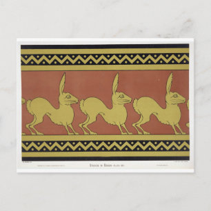 Bord VII van 'Studies in design', c.1874-76 (lit) Briefkaart