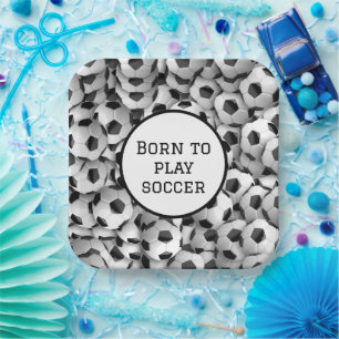 Bord voetbal papier