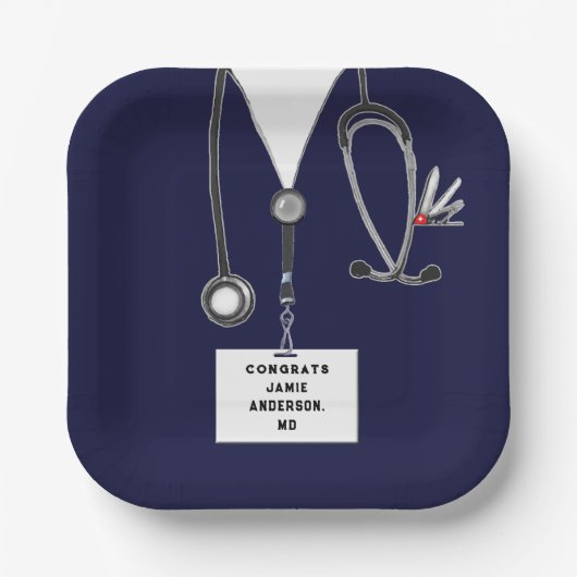 Bord voor Afstuderen van medische scholen (Voorkant)