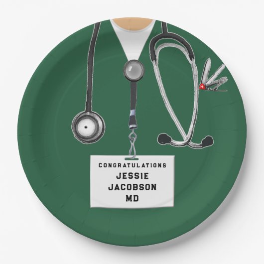 Bord voor Afstuderen van medische scholen (Voorkant)