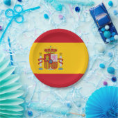 Bord voor de Spaanse vlag (Feest)