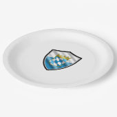 Bord voor de vlag van Beiers schild (Gekanteld)