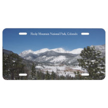 Bord voor een vergunning voor het nationale park R