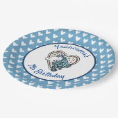 Bord voor gepersonaliseerd Unicorn-hartpapier (Gekanteld)