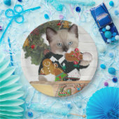Bord voor kerstkoekjes Kitten Paper (Feest)
