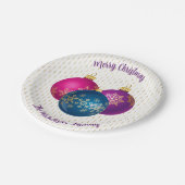 Bord voor kleurrijke kerstversieringen (Gekanteld)