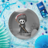 Bord voor papier van het feestje Halloween Grim (Feest)