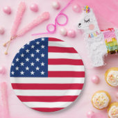 Bord voor patriottisch Amerikaans vlaggenpapier (Feest)
