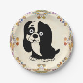 Bord voor puppy Paper (Voorkant)