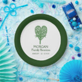 Bord voor reübbypapier van de Groene Hart Boom (Feest)