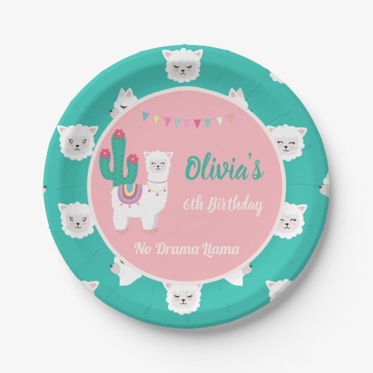 Bord voor roze lam (Voorkant)