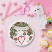 Bord voor winterkerstfeestpapier (Feest)