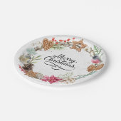 Bord voor winterkerstfeestpapier (Gekanteld)